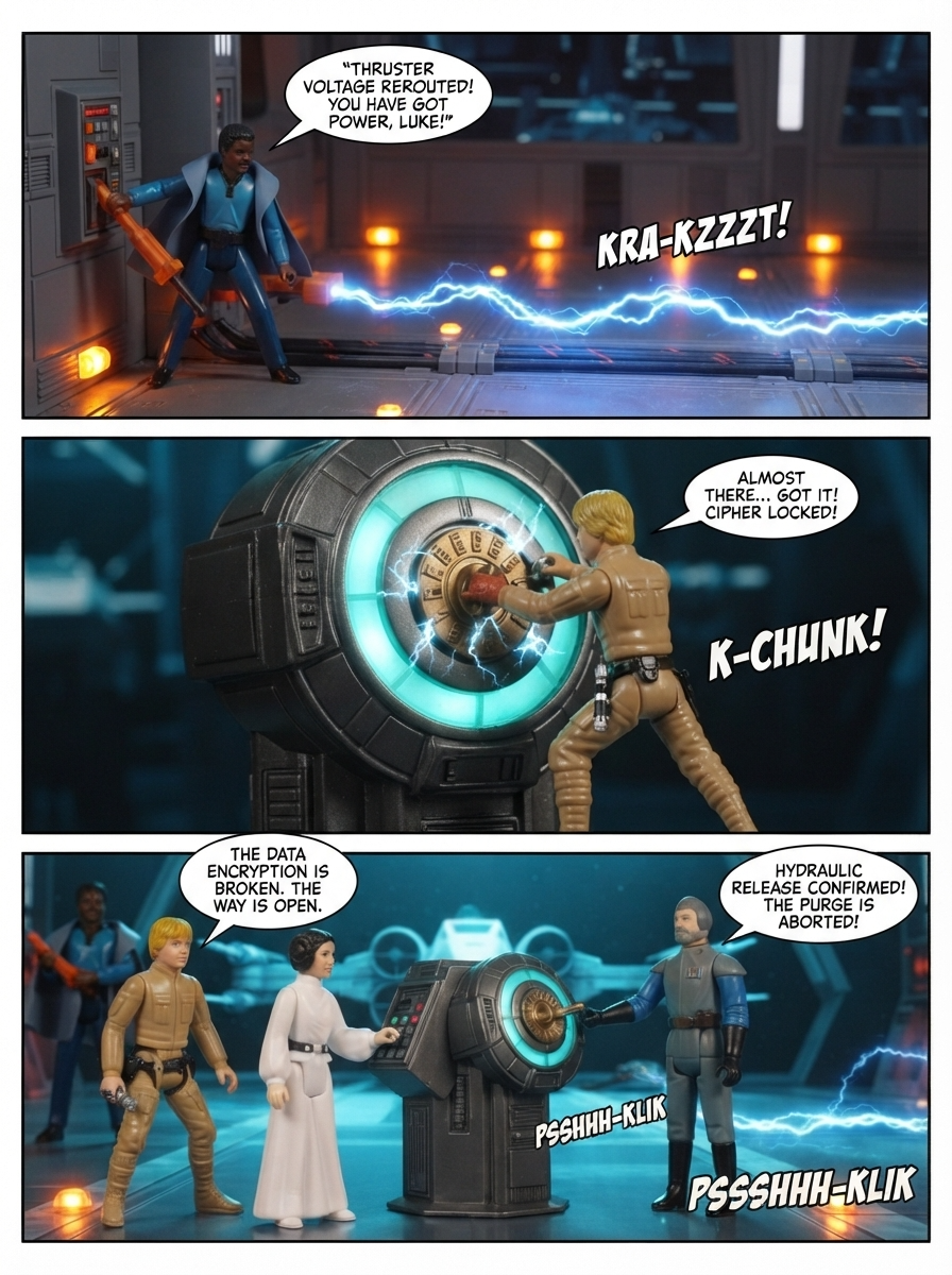 ⭐️Star Wars TVC 🗡 Secret Corridor of the Alliance 💬 Comic Story part 2 (page 3 of 4)