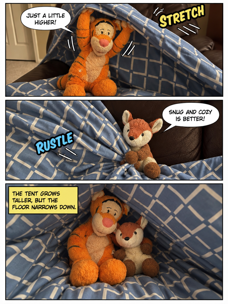 The Dual-Level Quilt Den (page 2 of 4)