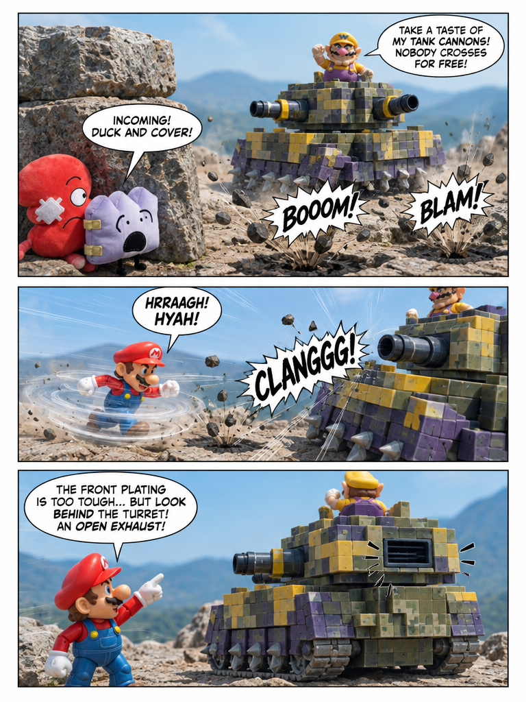 Showdown at the Ridge: The Wario Tank (page 2 of 4)