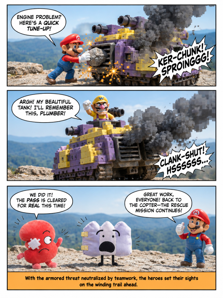 Showdown at the Ridge: The Wario Tank (page 4 of 4)