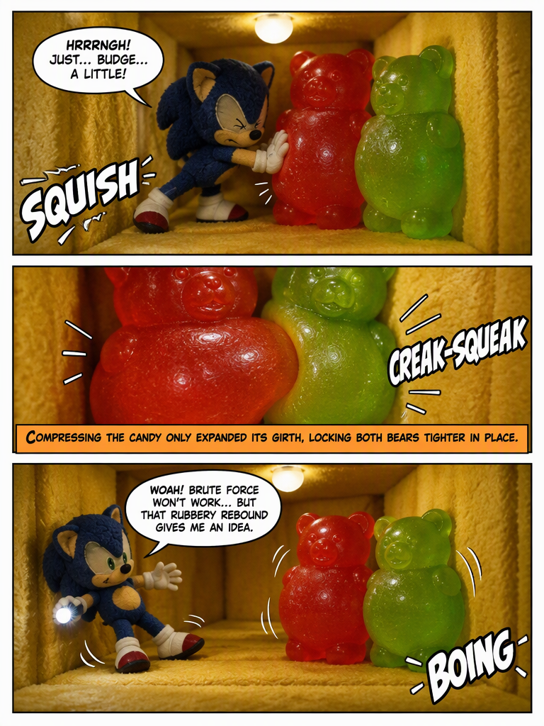TIGHT SQUEEZE IN THE FLUFF SHAFT (page 2 of 4)