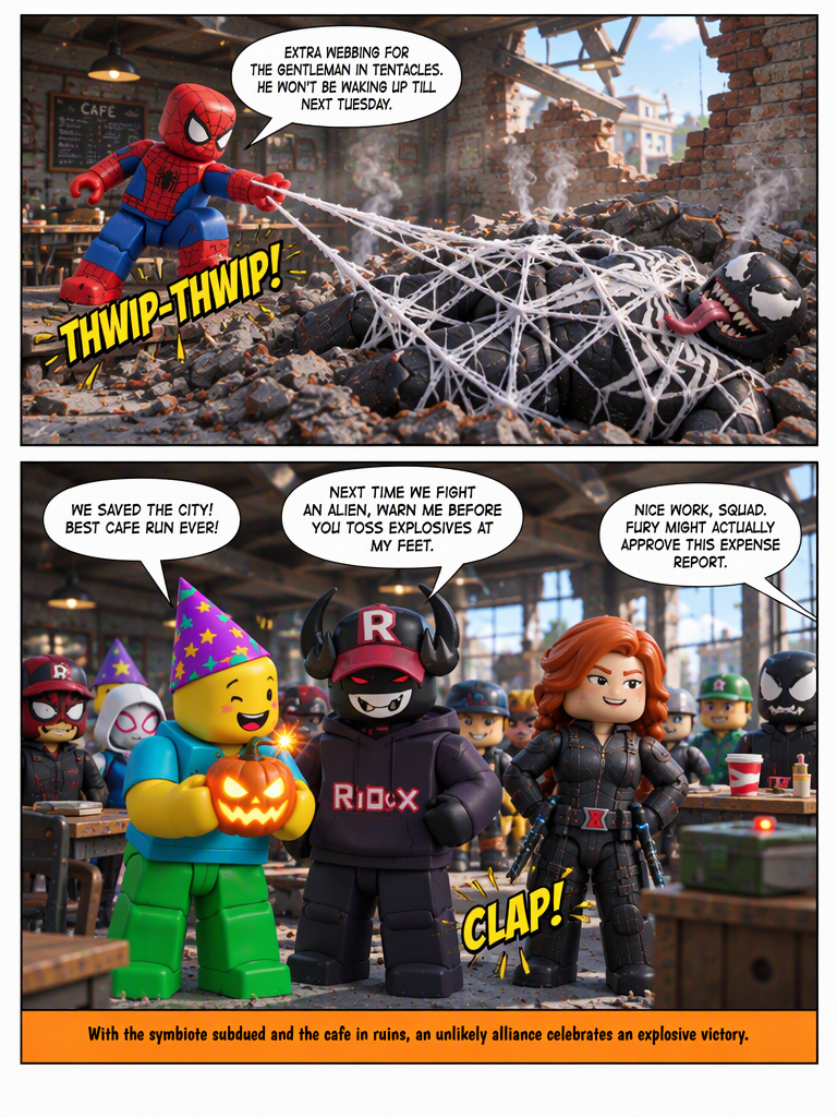 Symbiote Smackdown at the Cafe (page 4 of 4)