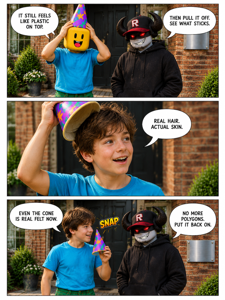 Escape from the Hyper-Realistic Waffle (page 13 of 16)