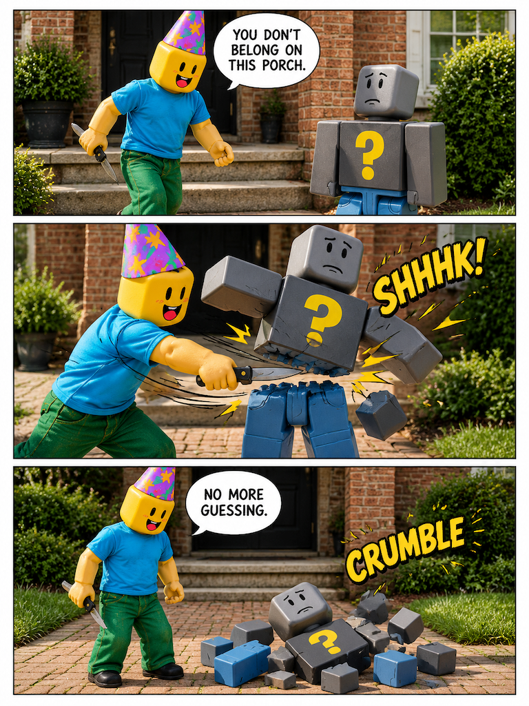 Escape from the Hyper-Realistic Waffle (page 15 of 16)