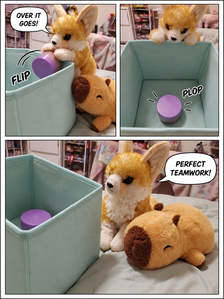 Tidying into the Basket (page 4 of 4)
