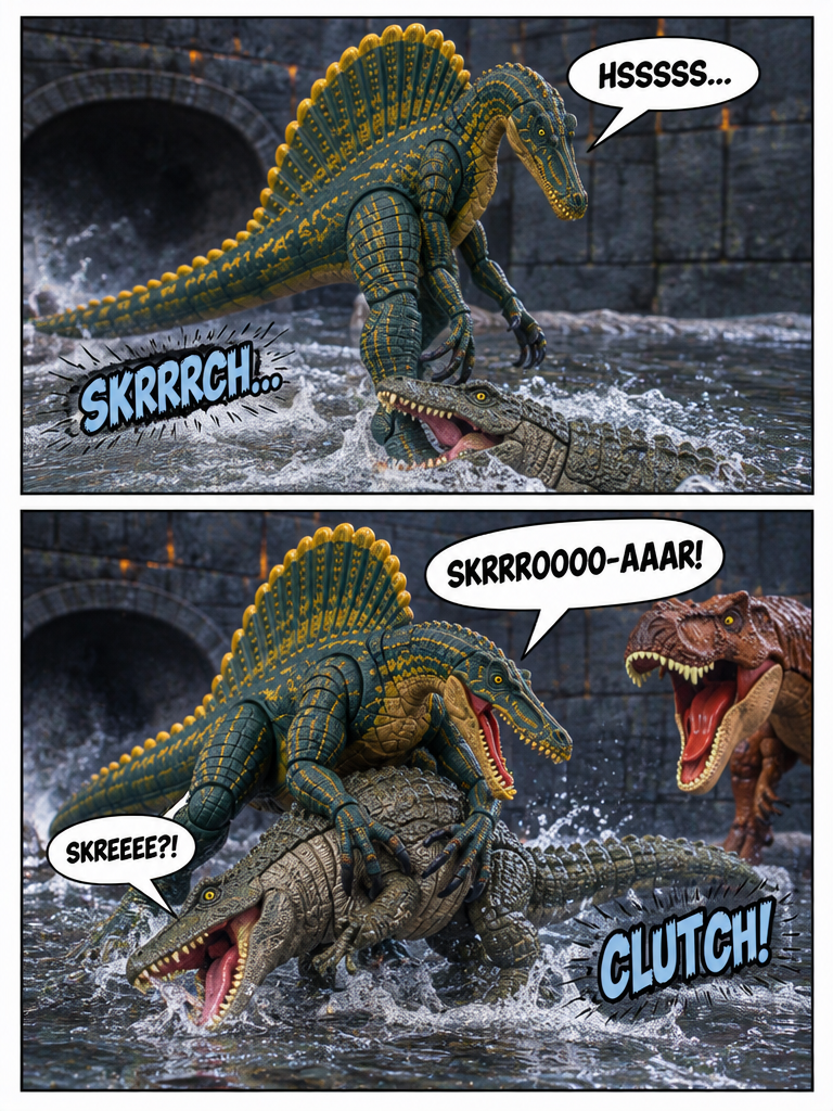 Dinosaurs in the Sewers: Ambush from Below (page 2 of 4)