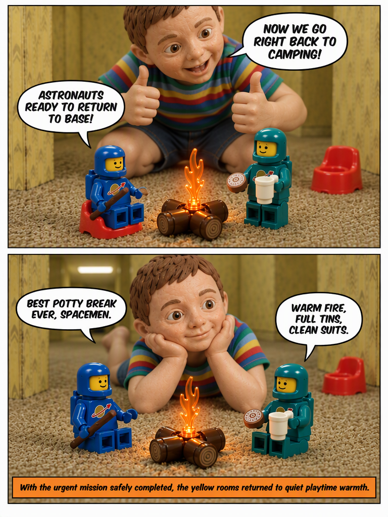 Potty Break in the Yellow Room (page 4 of 4)