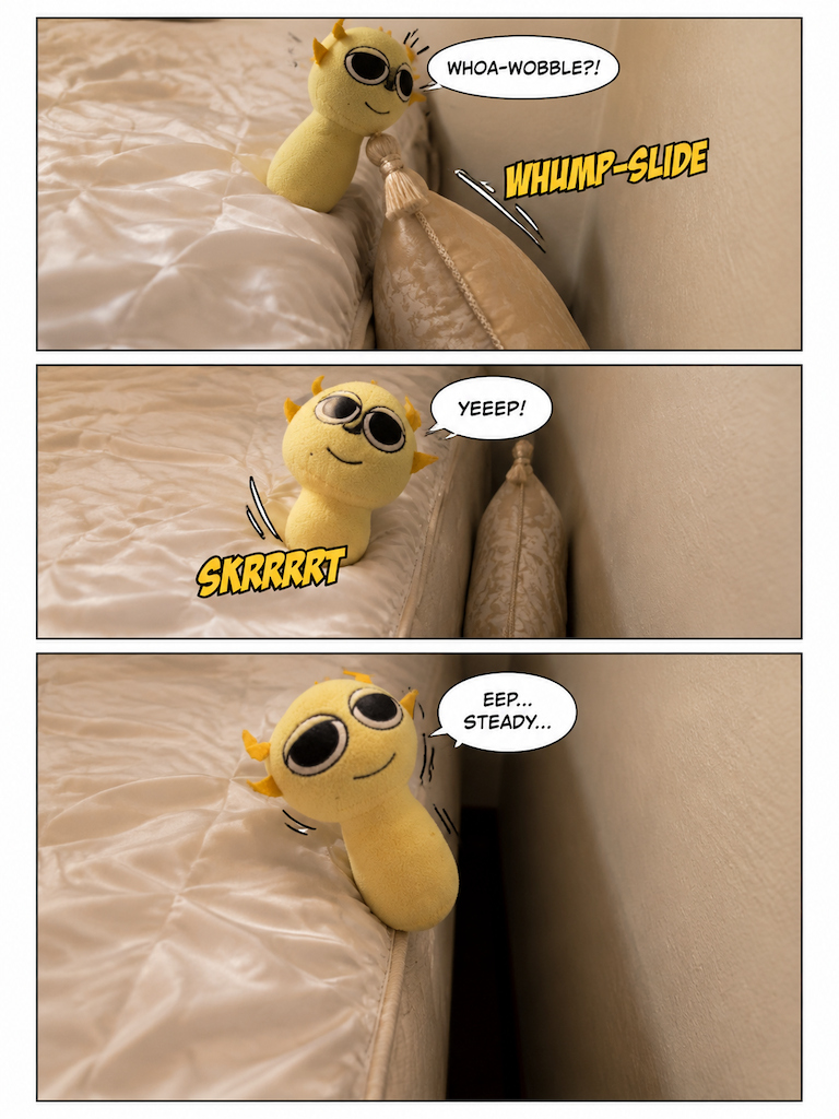 Sprunki's Great Bedpost Ascent (page 2 of 4)