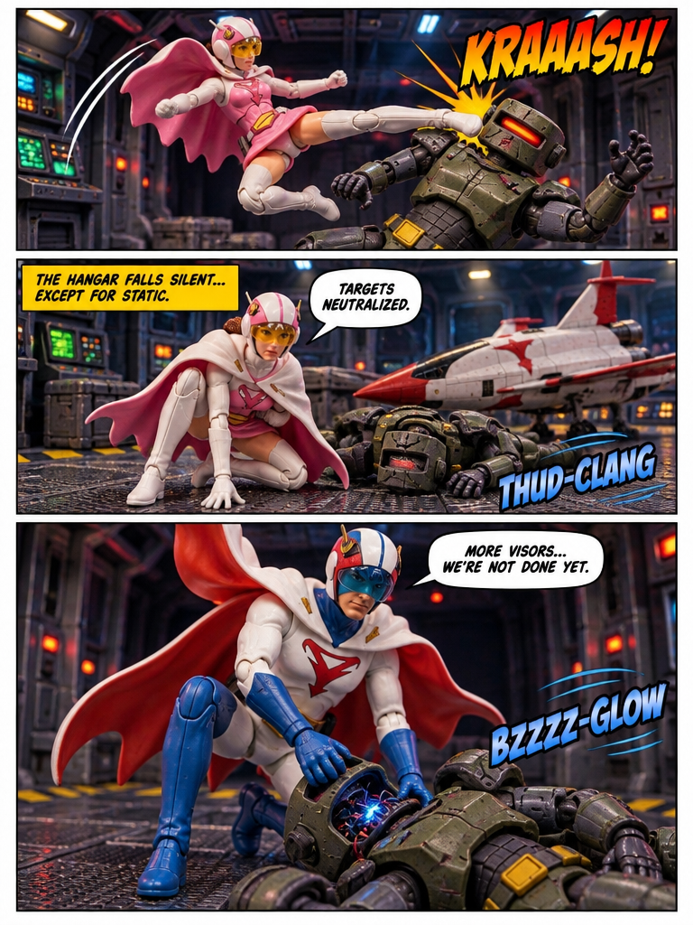 Cami-Green Combat: Jun Leads the Charge: Part 8 (page 4 of 4)