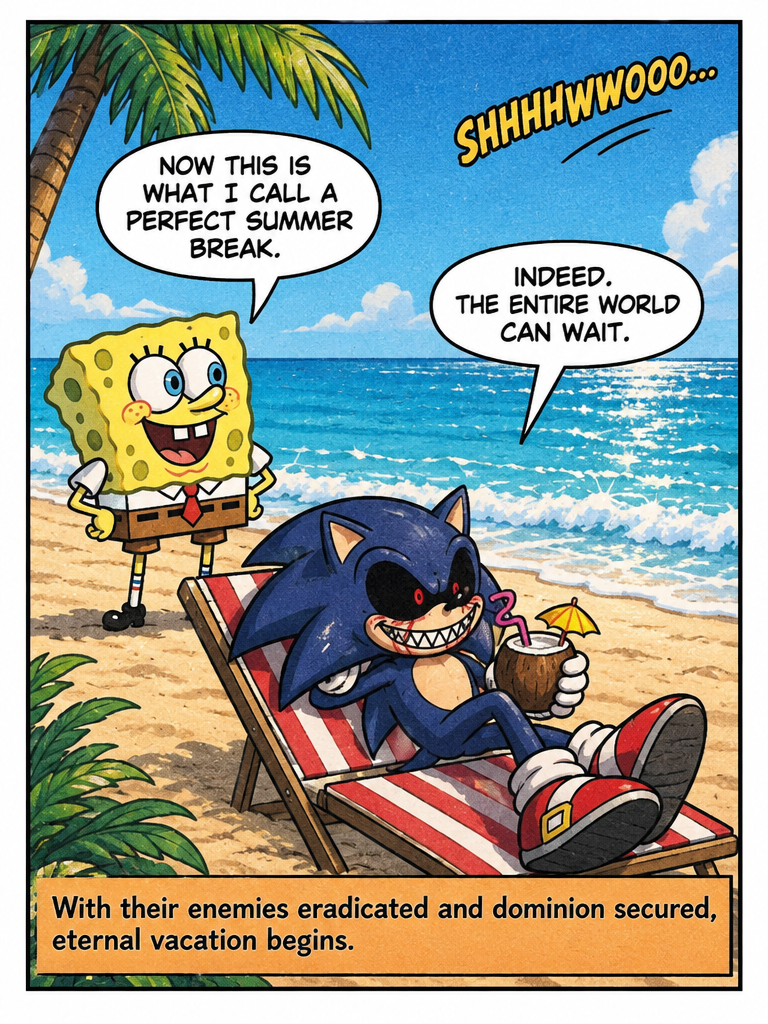 A Day Off at the Beach (page 4 of 4)