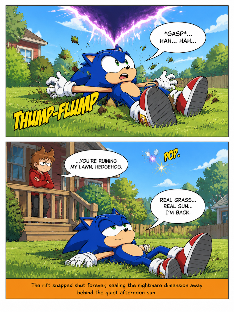 Three Rounds and a Flying Kick (page 20 of 20)