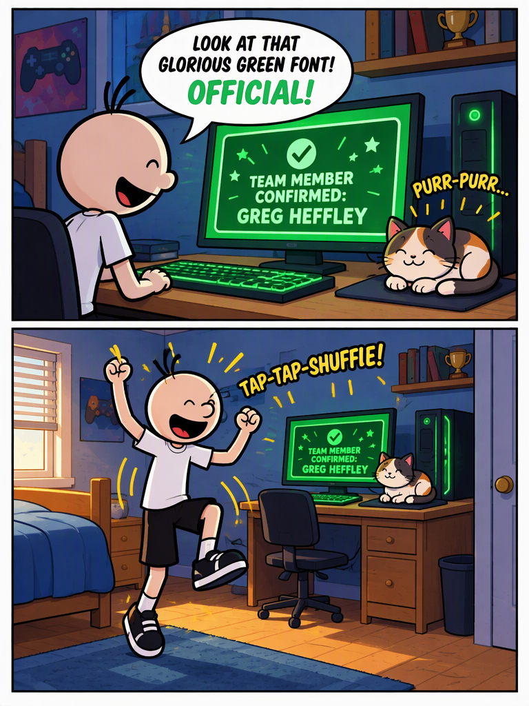 Accepted to the Team (page 4 of 4)