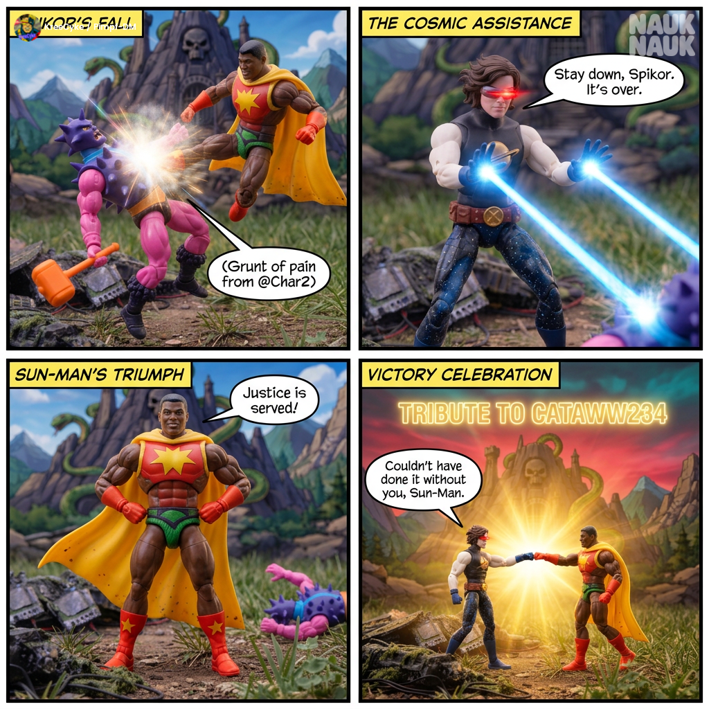 Masters of the Cosmic Alliance 💬 Comics Storyboard v1.0
