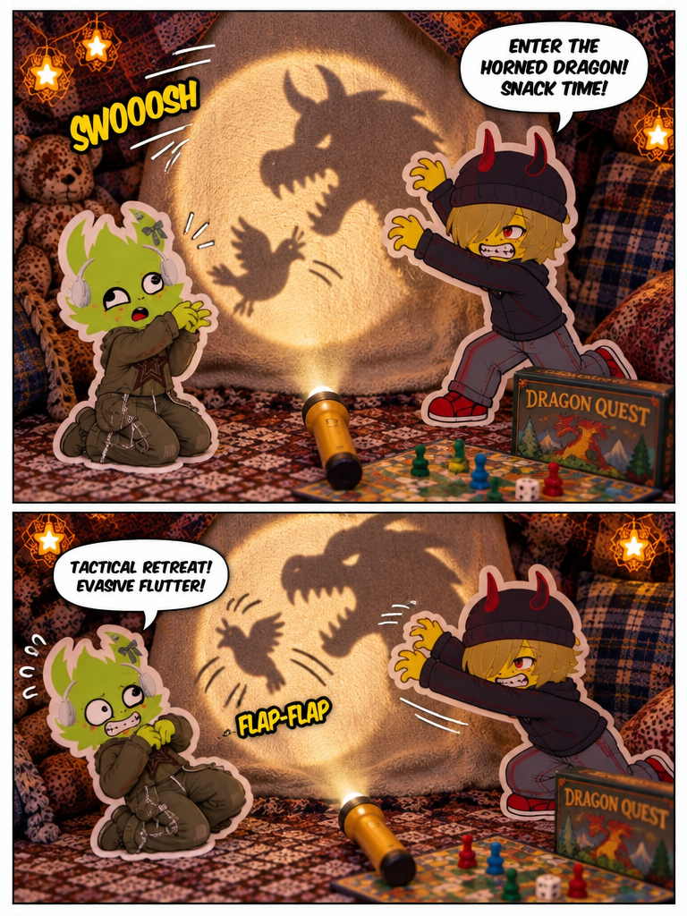 Shadow Beasts of the Blanket Fort (page 2 of 4)