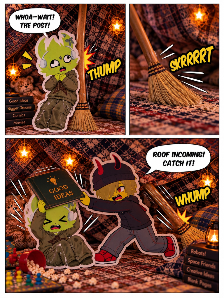 Shadow Beasts of the Blanket Fort (page 3 of 4)