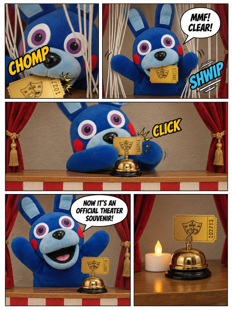 The Understage Ticket Retrieval (page 4 of 4)