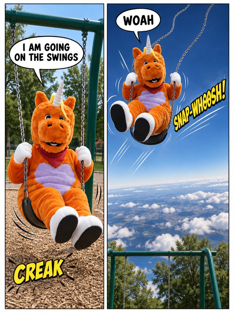 Buddy Goes Down the Slide (page 2 of 4)
