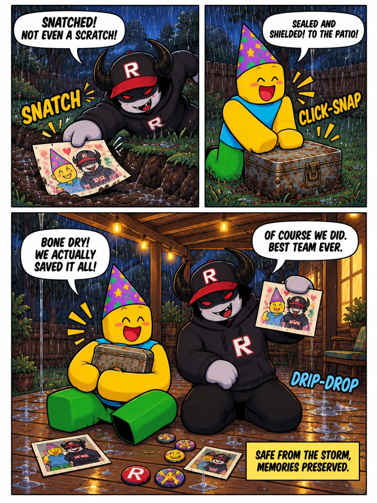 Saving the Keepsakes in the Rain (page 4 of 4)