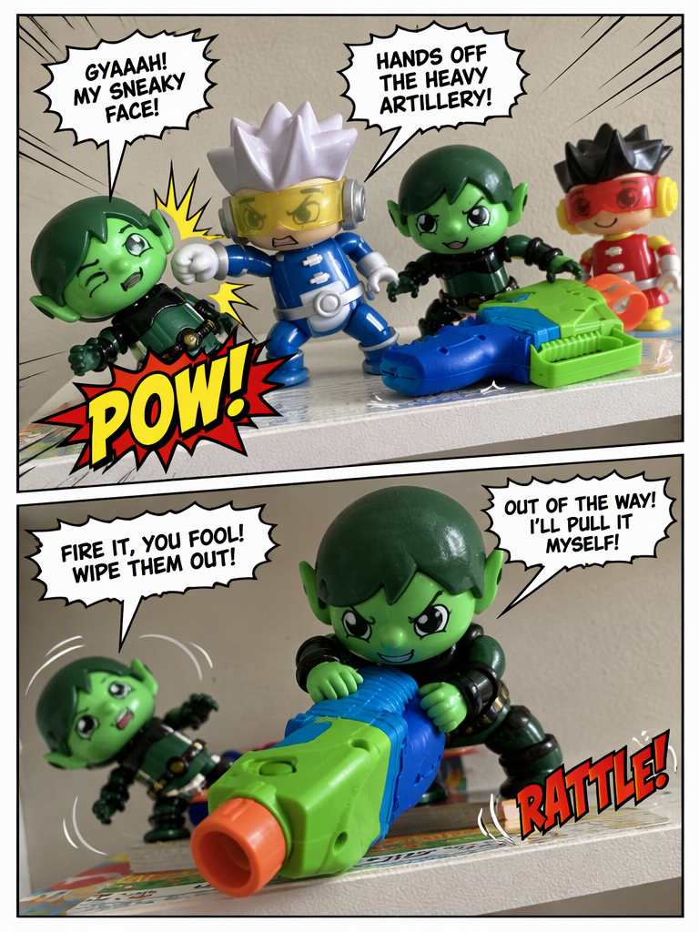 Cyber Ryans Defend the Toy Shelf (page 2 of 4)