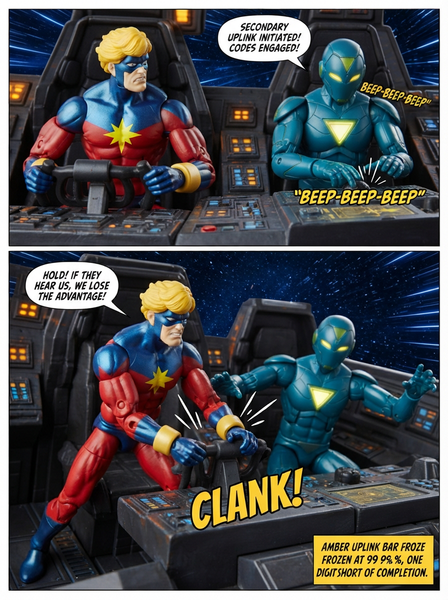 Captain Marvel  - The Deceptive Frequency - Comic Story - part 13 (page 2 of 4)